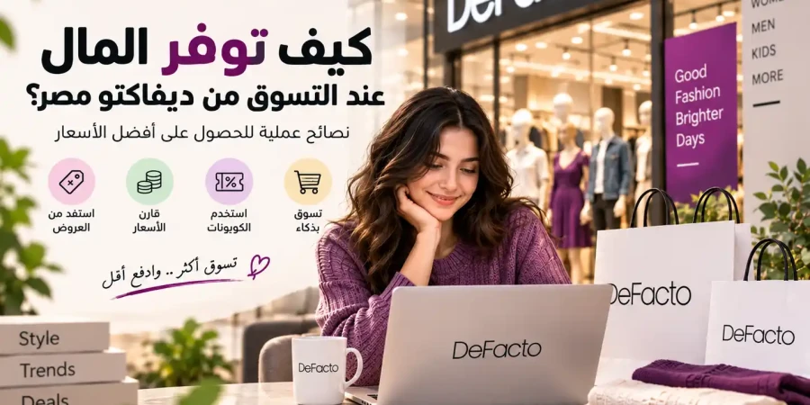 كيف توفر المال عند التسوق من ديفاكتو مصر؟